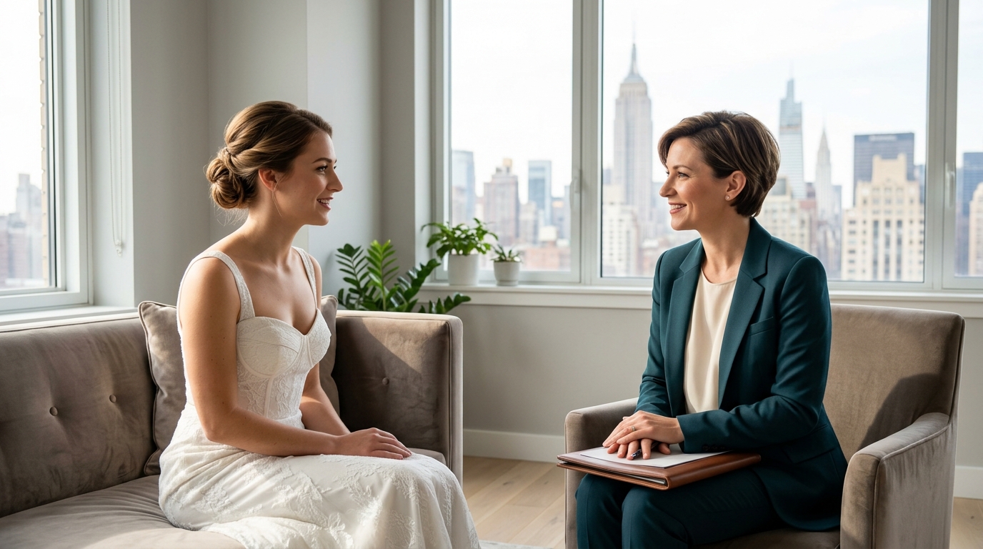 Confidence Coaching for Brides: Overcoming Wedding Day Anxiety in the NYC Tri-State Area